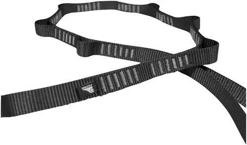 Vista 4 de Fusion Climb 7-Loop ProChain - Correa de nailon cosido resistente 43 x 0.75 pulgadas - Negro
