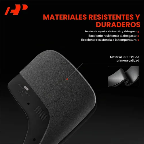 Vista 5 de A-Premium 4 piezas guardabarros protectores contra salpicaduras compatibles con GMC Sierra 1500 2014-2019, Sierra 2500 HD 3500 HD 2015-2019