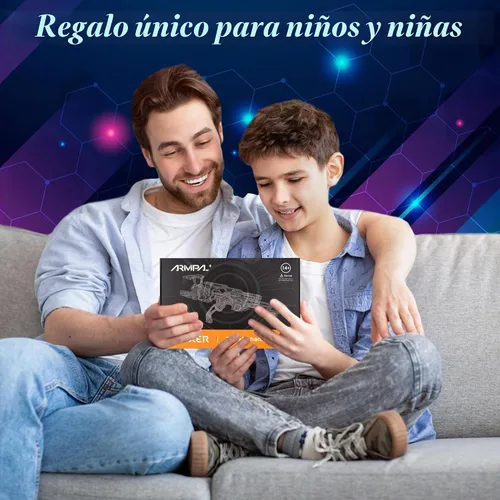 Vista 6 de Kit de modelo de garra mecánica, rompecabezas de madera 3D ClawBot para adultos y adolescentes