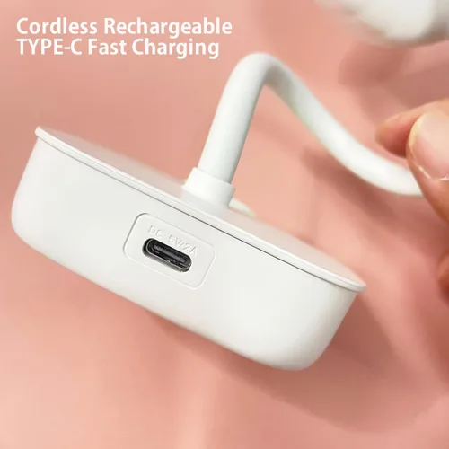 Vista 6 de Lámpara de uñas UV con sensor automático, mini luz UV para uñas de gel recargable, lámpara LED UV, secador de uñas, luz de curación flash para salón