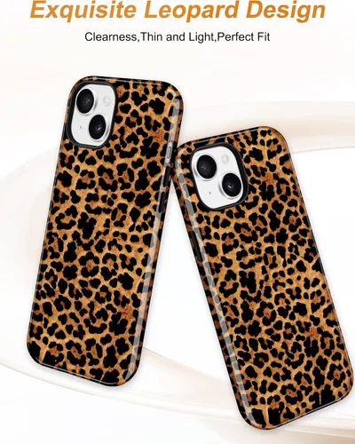 Vista 243 de Jusy Funda compatible con MagSafe con estampado de caparazón de tortuga marrón para iPhone 7/8/SE, cubierta protectora de TPU suave magnética