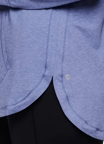 Vista 4 de RBX Sudadera con capucha de manga larga para mujer, para correr y entrenar, para yoga