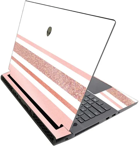 Vista 184 de MightySkins - Skin brillante con purpurina para Alienware M17 R3 (2020) y M17 R4 (2021) - Diversión de los años 90 Acabado duradero con purpurina