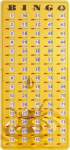 Vista 10 de MR CHIPS Tarjetas de bingo deslizantes con ventana deslizante, fácil de leer, de rápida transparencia, con impresión grande, con ventanas