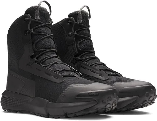 Vista 2 de Under Armour Valsetz RTS - Botas militares y tácticas para hombre (001) Negro/Negro/Gris azabache