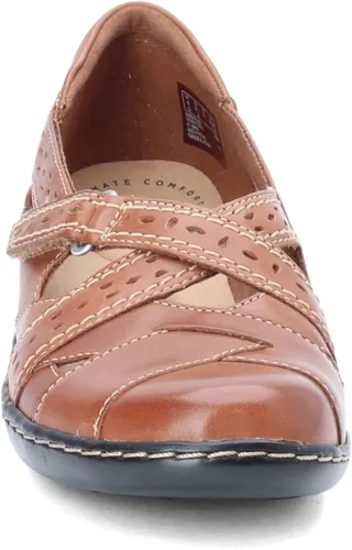 Vista 4 de Clarks Mocasines Ashland Spin Q sin cordones para mujer