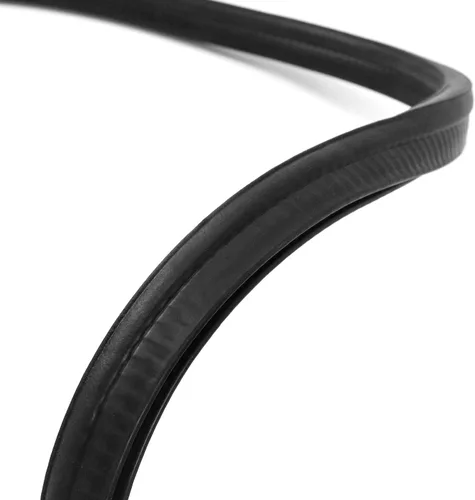 Vista 2 de QWORK Sello de goma EPDM de 20 pies con bombilla superior, se adapta al borde de 1/16 a 1/8 pulgadas