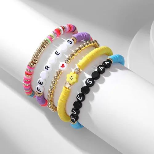 Vista 3 de AIMADE Taylor Album Inspired - Juego de pulseras bohemias en capas, pulseras de amistad, regalos de joyería para mujeres y niñas