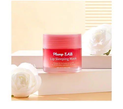 Vista 4 de Plump Lab Máscara para dormir y bálsamo labial de día para labios secos para hombres y mujeres nutre e hidrata