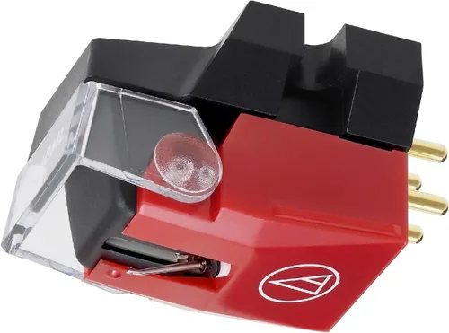 Vista 2 de Audio-Technica VM540ML/H Kit Combo Rojo de Cápsula/Cartucho para Tocadiscos