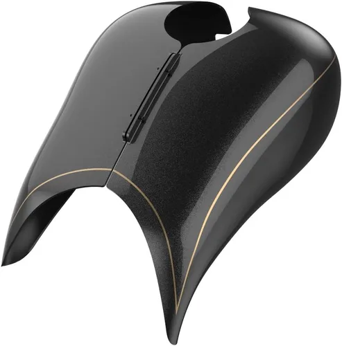 Vista 79 de Cubierta de tanque de combustible estirada para motocicleta Harley, cubiertas de tanque de 1 galón, protectores de combustible. Compatible
