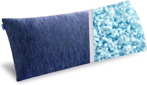 Vista 9 de MIULEE Almohada corporal larga para adultos, almohada corporal para dormir de lado, espuma viscoelástica, cama refrescante tamaño matrimonial