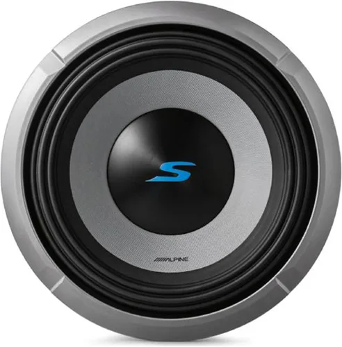 Vista 6 de American Sound Connection Estéreo universal para automóvil con caja sellada trasera individual de 10 pulgadas Alpine Type S S-W10D4 Sub Box Con
