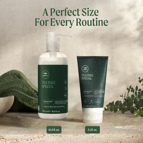 Vista 13 de Tea Tree Tratamiento capilar y cuero cabelludo, mascarilla hidratante para todo tipo de cabello
