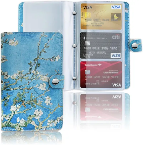 Vista 14 de lizimandu Libro Tarjetero para Tarjetas de Visita, Estuche Libro de Tarjetas de Visita de Cuero PU, Carpeta Organizadora para Tarjetas