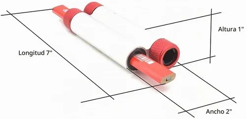 Vista 7 de BIG HORN 19857 Cuerpo de aluminio doble marcador titular para lápiz de carpintero/lápiz de madera