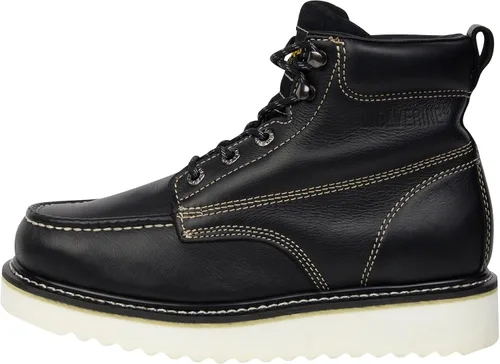 Vista 2 de Wolverine Botas de trabajo con cuña y punta de acero para hombre Loader de 6" Negro