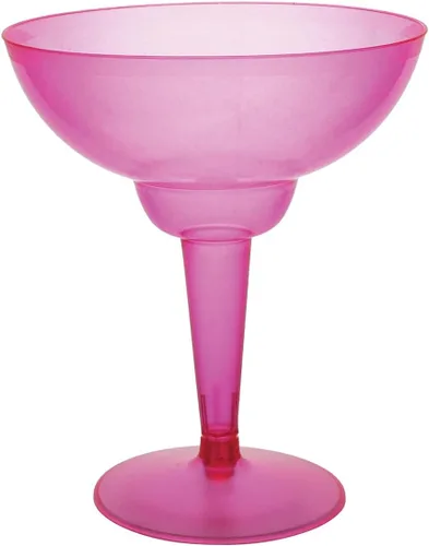 Vista 12 de Party Essentials 10 vasos de plástico duro de dos piezas, 12 onzas, transparentes