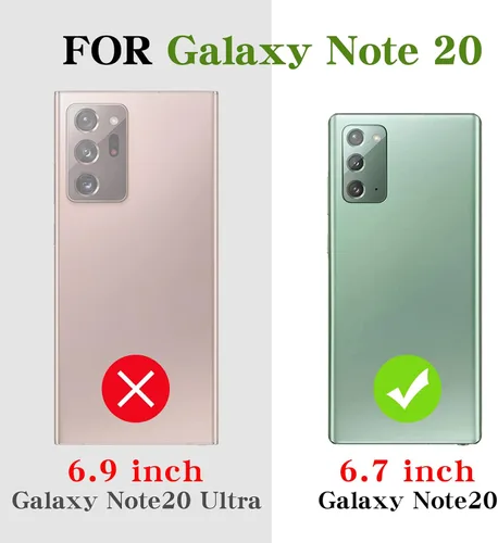 Vista 2 de Funda para Note 20, Galaxy Note 20 para mujer, con purpurina, suave, transparente, TPU de lujo, bonita funda protectora con correa de soporte