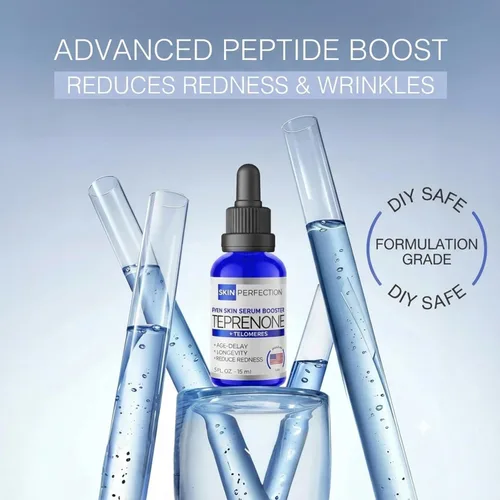Vista 6 de Skin Perfection Avanzado Teprenone DIY Anti-Aging Peptide Boost: Reducir el enrojecimiento Las arrugas Mejoran la hidratación Mejorar el tono