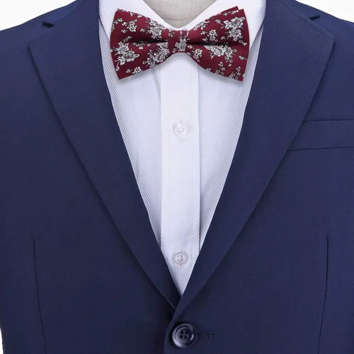 Vista 7 de AUSKY 8 PACKS Elegant Adjustable Pre-tied Bow Ties for Men Boys (1&4&5&6&8 Pack for option)