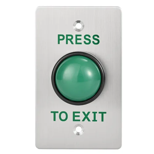 Vista 9 de Presione el botón de salida para el control de acceso de la puerta Botón de presión grande IP68 Impermeable 304 Shell de acero inoxidable NO/COM