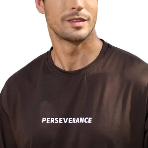 Vista 4 de YawYews Camisetas deportivas de moda para hombre, de manga corta, casual, lisas, sueltas, para entrenamiento, gimnasio, ropa urbana