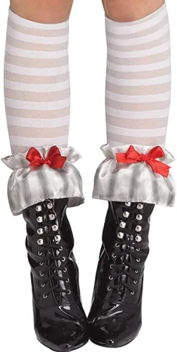 Vista 5 de Fun World Disfraz de mujer Carnevil para adultos, Blanco