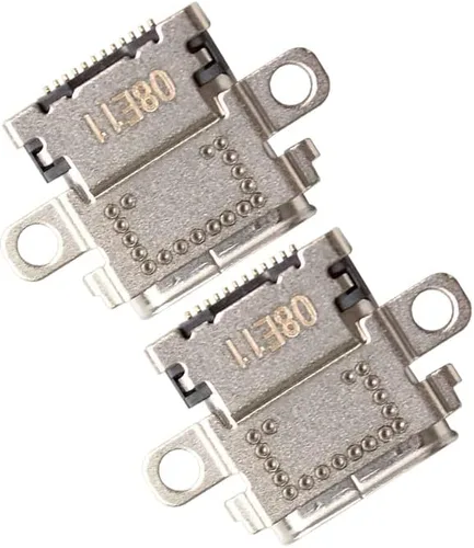 Vista 4 de iParto Paquete de 2 puertos de repuesto tipo C para Nintendo Switch USB C, puerto de carga, conector de enchufe de repalcement Kit de reparación