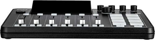 Vista 7 de RODE RODECaster Pro II + 2 auriculares + 2 micrófonos para podcast + tarjeta de memoria micro SD de 64 GB + soporte de brazo de micrófono + XLR