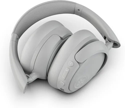 Vista 7 de JLab Auriculares inalámbricos JBuds Lux ANC, Cloud White, cancelación activa híbrida de ruido, sonido personalizable, compatible con audio espacial