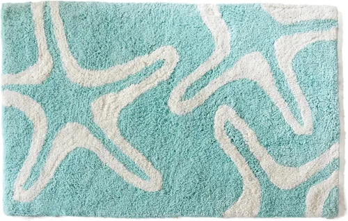 Vista 7 de Market & Place Alfombra de baño de barcos, bonita alfombra de baño, divertida decoración de baño para bañera y ducha, alfombras de baño absorbentes