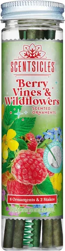 Vista 13 de Scentsicles - Varillas aromáticas de adorno de otoño y manzanas, 1 botella (6 varillas en total)