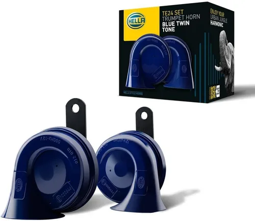 Vista 69 de HELLA 012010971 Kit de Bocina de Trompeta Negra de 12V (Ajuste Universal - Paquete Blíster)