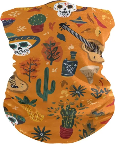 Vista 32 de Polaina para el cuello, bandana de enfriamiento, máscara facial, bufanda mágica para protección solar, hombres y mujeres, deportes al aire libre
