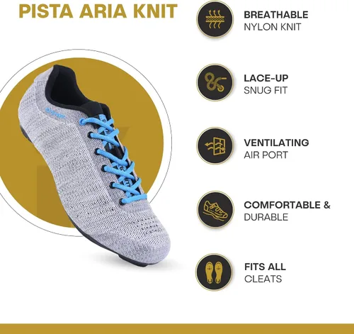 Vista 3 de Tommaso Pista SPD & Peloton Shoes for Women2 in 1Fit for Peloton, Spin & Indoor BikesInstall Your Own Delta or SPD Cleats Essential Bike Accessories