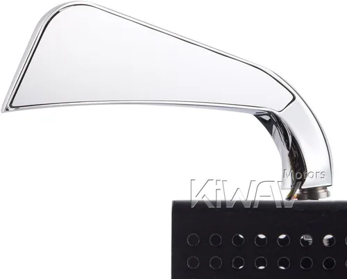 Vista 3 de KiWAV Señales de giro LED de aluminio estilo hacha compatibles con rosca Harley-Davidson de 5/16 pulgadas