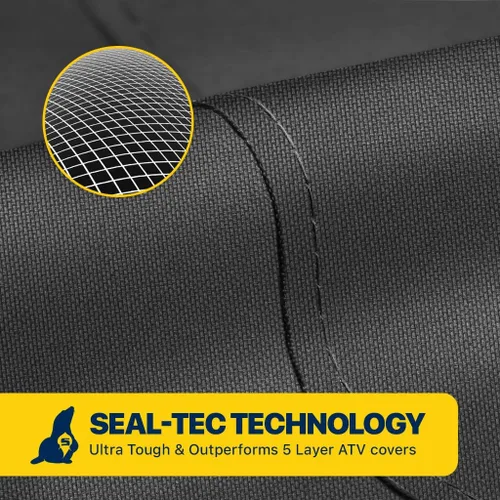 Vista 4 de Seal Skin Covers Funda para UTV de Servicio Pesado, Protección Impermeable y Resistente a la Intemperie para 2 Plazas Lado a Lado, Compatible