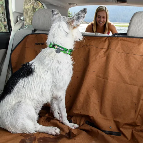 Vista 8 de Ruffwear, Dirtbag - Funda de asiento de automóvil para perro, 300D, resistente al agua, a prueba de arañazos, antideslizante, duradera, lavable a