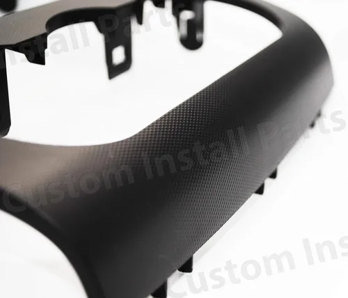 Vista 2 de Kit de instalación estéreo de doble DIN + mazo de cables + adaptador de antena con textura compatible con Nissan Altima 2007-2012