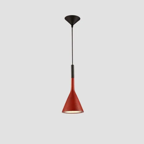 Vista 6 de Nordic - Lámpara colgante moderna de una sola cabeza E14/E12, enchufes, lámpara colgante para comedor, sala de estar, dormitorio, cocina, bar