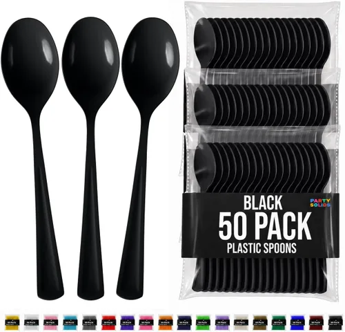 Vista 35 de Exquisite Horquillas de plástico negras resistentes 50 piezas de horquillas Negro