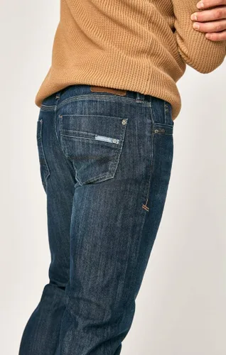 Vista 5 de Mavi Jeans de pierna recta de tiro regular Zach para hombre
