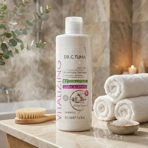 Vista 3 de Dr C Atún Vitalizing Ajo & Capixyl Champú 7.6 fl oz