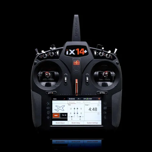 Vista 4 de Spektrum Transmisor iX14+ RC Air de 14 canales solo SPMR14010