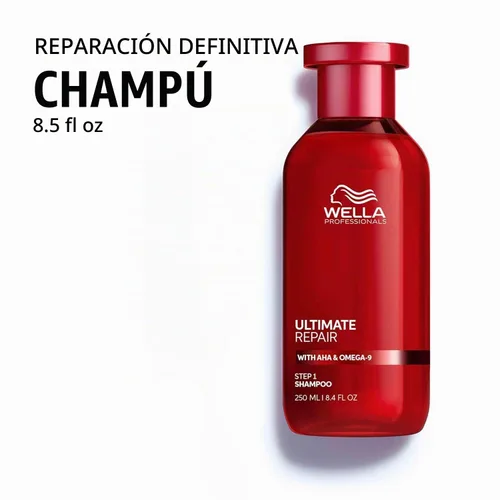 Vista 2 de Wella Professionals ULTIMATE REPAIR Shampoo, Conditioner, and Miracle Hair Rescue Luxury Leave-In Treatment Bundle