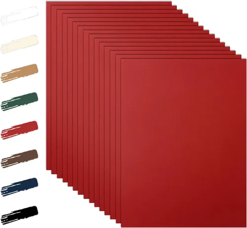 Vista 9 de Guakicae 28 hojas de cartulina negra de 8.5 x 11 pulgadas para Halloween, papel pesado de 92 libras para invitaciones de boda, manualidades, memus