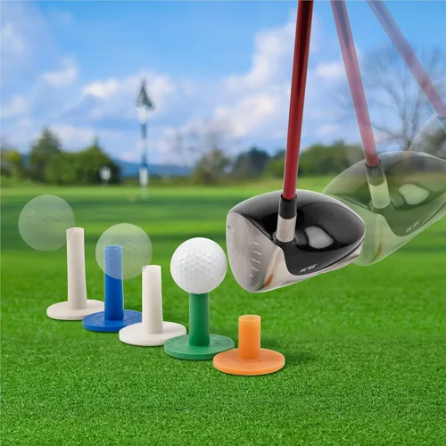 Vista 5 de Camisetas de goma de golf, entrenamiento de práctica, rango de astillado de putting de manejo, excelente efecto utilizado con tapetes de golf