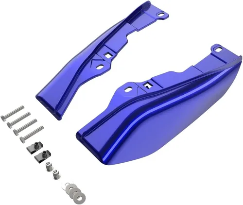 Vista 110 de Advanblack Deflectores de aire Road Glide de marco medio 2024 compatibles con Harley Touring Street Glide, Road King, Electra Glide, 2009-2025