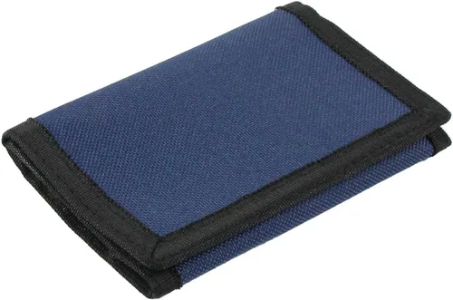 Vista 18 de Cartera RFID de camuflaje, billetera de nailon triple para hombres, mini monedero triple con cremallera para niños, Compacto 025-DV DS